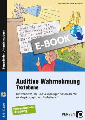 Buchcover Auditive Wahrnehmung - Textebene | Julia Rosendahl | EAN 9783403503224 | ISBN 3-403-50322-4 | ISBN 978-3-403-50322-4