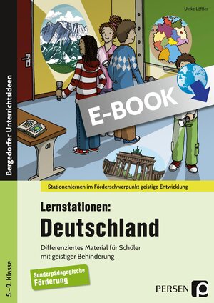 Buchcover Lernstationen: Deutschland | Ulrike Löffler | EAN 9783403505518 | ISBN 3-403-50551-0 | ISBN 978-3-403-50551-8