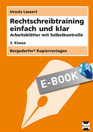Buchcover Rechtschreibtraining einfach und klar - 3. Klasse | Ursula Lassert | EAN 9783403510208 | ISBN 3-403-51020-4 | ISBN 978-3-403-51020-8