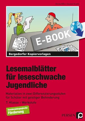 Buchcover Lesemalblätter für leseschwache Jugendliche | Christa Miller | EAN 9783403510215 | ISBN 3-403-51021-2 | ISBN 978-3-403-51021-5