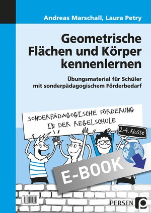 Buchcover Geometrische Flächen und Körper kennenlernen | Andreas Marschall | EAN 9783403510550 | ISBN 3-403-51055-7 | ISBN 978-3-403-51055-0