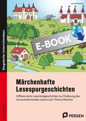 Buchcover Märchenhafte Lesespurgeschichten  | EAN 9783403510772 | ISBN 3-403-51077-8 | ISBN 978-3-403-51077-2