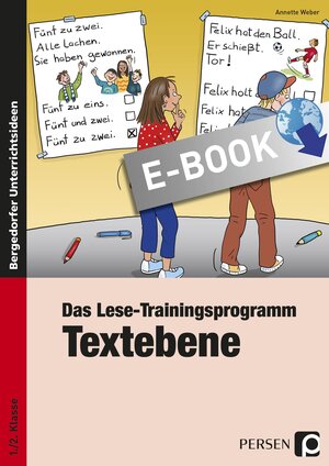 Buchcover Das Lese-Trainingsprogramm: Textebene | Annette Weber | EAN 9783403530916 | ISBN 3-403-53091-4 | ISBN 978-3-403-53091-6