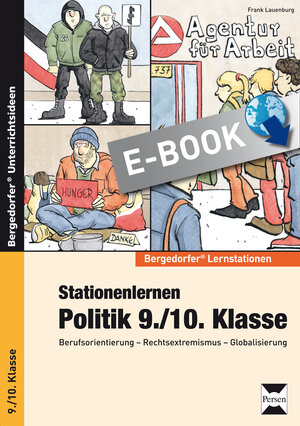 Buchcover Stationenlernen Politik 9./10. Klasse | Frank Lauenburg | EAN 9783403531548 | ISBN 3-403-53154-6 | ISBN 978-3-403-53154-8