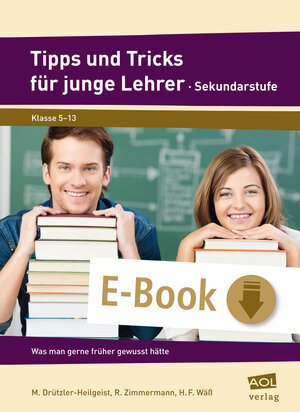 Buchcover Tipps und Tricks für junge Lehrer - Sekundarstufe | M. Drützler-Heilgeist | EAN 9783403701538 | ISBN 3-403-70153-0 | ISBN 978-3-403-70153-8