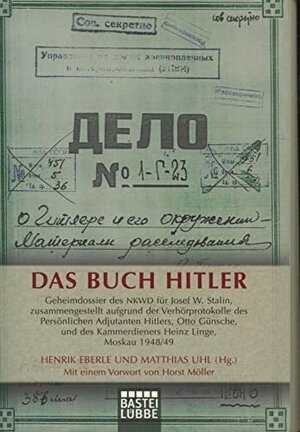 Buchcover Das Buch Hitler  | EAN 9783404642199 | ISBN 3-404-64219-8 | ISBN 978-3-404-64219-9