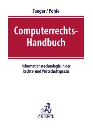 Buchcover Computerrechts-Handbuch  | EAN 9783406318306 | ISBN 3-406-31830-4 | ISBN 978-3-406-31830-6