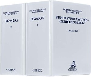 Buchcover Bundesverfassungsgerichtsgesetz | Bruno Schmidt-Bleibtreu | EAN 9783406351310 | ISBN 3-406-35131-X | ISBN 978-3-406-35131-0