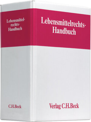 Buchcover Lebensmittelrechts-Handbuch  | EAN 9783406418334 | ISBN 3-406-41833-3 | ISBN 978-3-406-41833-4