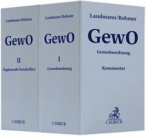 Buchcover Gewerbeordnung und ergänzende Vorschriften | Peter Marcks | EAN 9783406421815 | ISBN 3-406-42181-4 | ISBN 978-3-406-42181-5