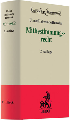 Buchcover Mitbestimmungsrecht | Peter Hanau | EAN 9783406448324 | ISBN 3-406-44832-1 | ISBN 978-3-406-44832-4