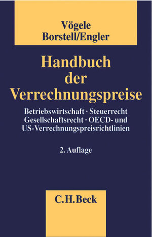 Buchcover Handbuch der Verrechnungspreise | Alexander Vögele | EAN 9783406483288 | ISBN 3-406-48328-3 | ISBN 978-3-406-48328-8