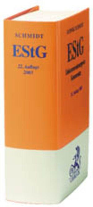Buchcover Einkommensteuergesetz (EStG) | Ludwig Schmidt | EAN 9783406492426 | ISBN 3-406-49242-8 | ISBN 978-3-406-49242-6