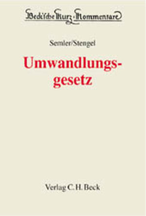 Buchcover Umwandlungsgesetz  | EAN 9783406496738 | ISBN 3-406-49673-3 | ISBN 978-3-406-49673-8