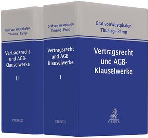 Buchcover Vertragsrecht und AGB-Klauselwerke  | EAN 9783406505362 | ISBN 3-406-50536-8 | ISBN 978-3-406-50536-2