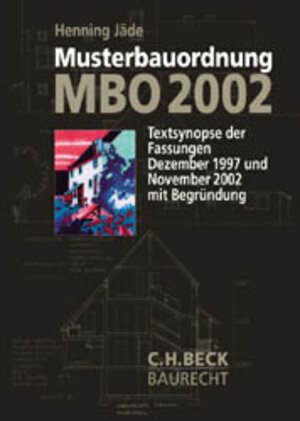 Buchcover Musterbauordnung (MBO 2002) | Henning Jäde | EAN 9783406507519 | ISBN 3-406-50751-4 | ISBN 978-3-406-50751-9