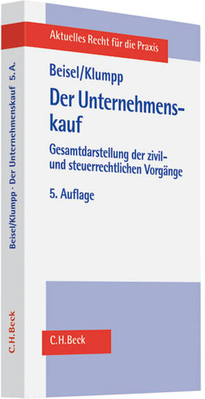 Buchcover Der Unternehmenskauf | Wilhelm Beisel | EAN 9783406537073 | ISBN 3-406-53707-3 | ISBN 978-3-406-53707-3