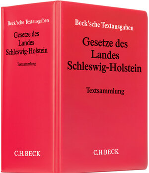 Buchcover Gesetze des Landes Schleswig-Holstein  | EAN 9783406543203 | ISBN 3-406-54320-0 | ISBN 978-3-406-54320-3