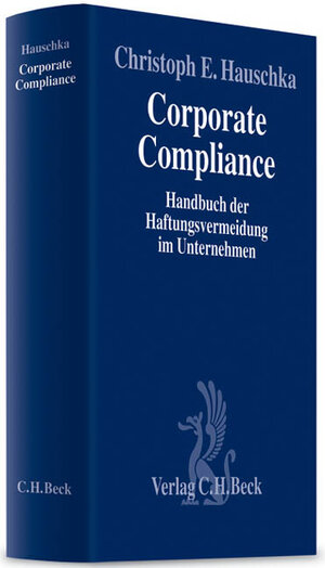Buchcover Corporate Compliance  | EAN 9783406547089 | ISBN 3-406-54708-7 | ISBN 978-3-406-54708-9