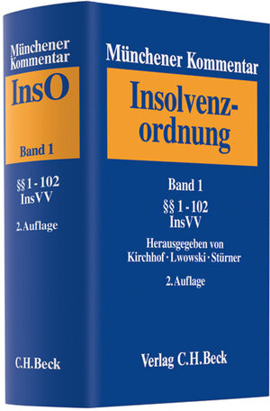 Buchcover Münchener Kommentar zur Insolvenzordnung Gesamtwerk. In 3 Bänden / Münchener Kommentar zur Insolvenzordnung  Bd. 1: §§ 1-102, Insolvenzrechtliche Vergütungsverordnung (InsVV)  | EAN 9783406550911 | ISBN 3-406-55091-6 | ISBN 978-3-406-55091-1