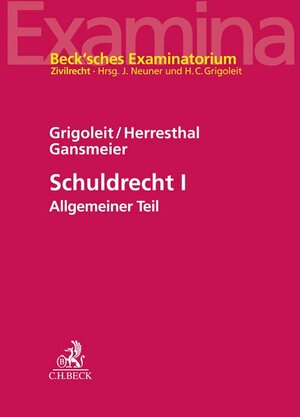 Buchcover Schuldrecht I  | EAN 9783406560873 | ISBN 3-406-56087-3 | ISBN 978-3-406-56087-3