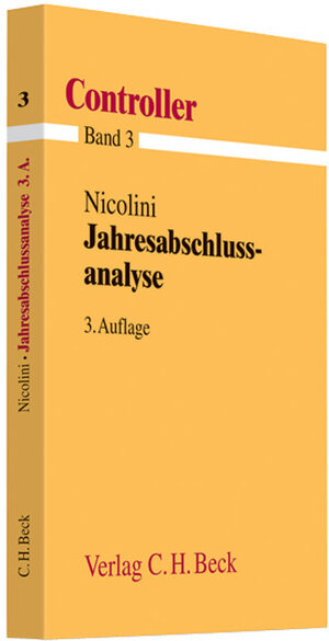 Buchcover Jahresabschlussanalyse | Hans J. Nicolini | EAN 9783406573033 | ISBN 3-406-57303-7 | ISBN 978-3-406-57303-3