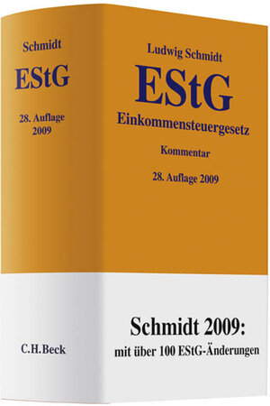 Buchcover Einkommensteuergesetz | Ludwig Schmidt | EAN 9783406575228 | ISBN 3-406-57522-6 | ISBN 978-3-406-57522-8