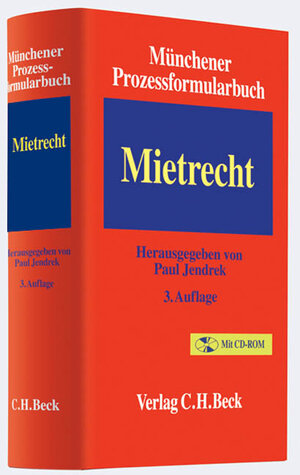 Buchcover Münchener Prozessformularbuch  Bd. 1: Mietrecht  | EAN 9783406576447 | ISBN 3-406-57644-3 | ISBN 978-3-406-57644-7