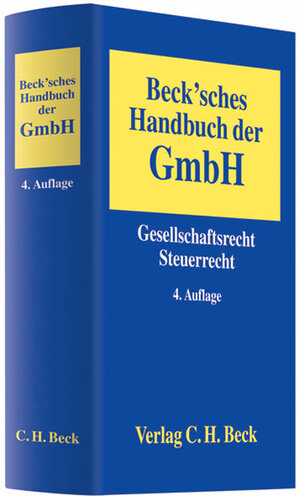 Buchcover Beck'sches Handbuch der GmbH  | EAN 9783406580192 | ISBN 3-406-58019-X | ISBN 978-3-406-58019-2