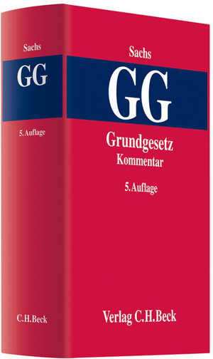 Buchcover Grundgesetz  | EAN 9783406580437 | ISBN 3-406-58043-2 | ISBN 978-3-406-58043-7