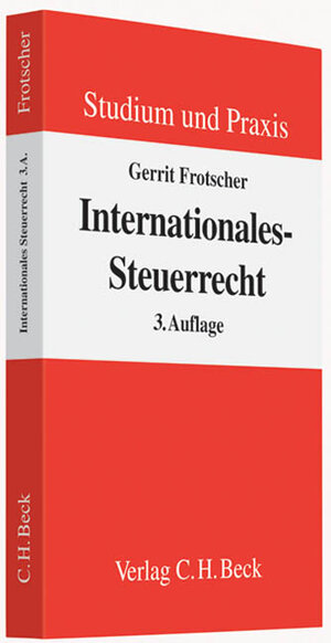 Buchcover Internationales Steuerrecht | Gerrit Frotscher | EAN 9783406590573 | ISBN 3-406-59057-8 | ISBN 978-3-406-59057-3