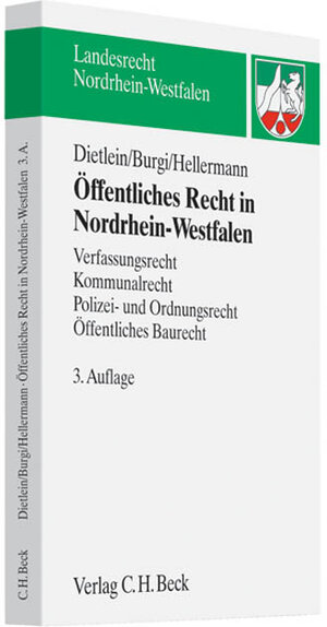 Buchcover Öffentliches Recht in Nordrhein-Westfalen | Johannes Dietlein | EAN 9783406595295 | ISBN 3-406-59529-4 | ISBN 978-3-406-59529-5