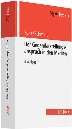 Buchcover Der Gegendarstellungsanspruch | Walter Seitz | EAN 9783406596353 | ISBN 3-406-59635-5 | ISBN 978-3-406-59635-3