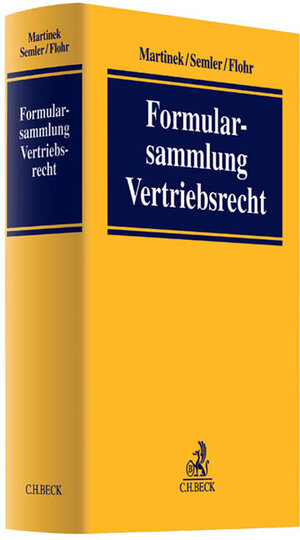 Buchcover Formularsammlung Vertriebsrecht  | EAN 9783406597046 | ISBN 3-406-59704-1 | ISBN 978-3-406-59704-6