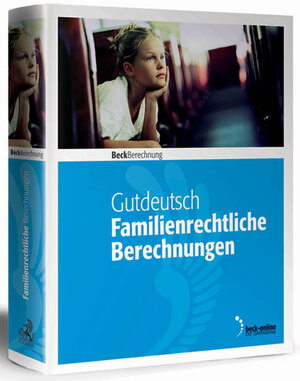 Buchcover Familienrechtliche Berechnungen für Windows - Edition 2 / 2010 | Werner Gutdeutsch | EAN 9783406602689 | ISBN 3-406-60268-1 | ISBN 978-3-406-60268-9