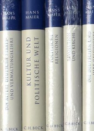 Buchcover Gesammelte Schriften Gesamtwerk in 5 Bänden | Hans Maier | EAN 9783406608575 | ISBN 3-406-60857-4 | ISBN 978-3-406-60857-5