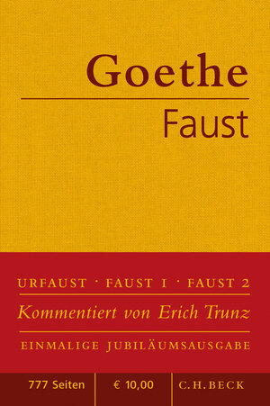 Buchcover Faust | Johann Wolfgang von Goethe | EAN 9783406611384 | ISBN 3-406-61138-9 | ISBN 978-3-406-61138-4