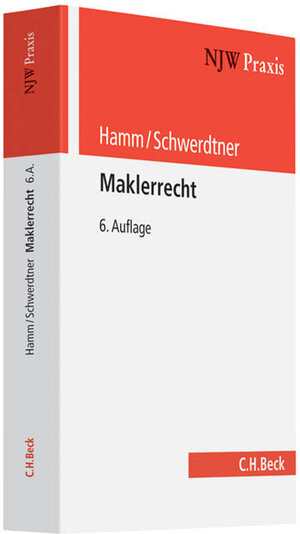 Buchcover Maklerrecht | Christoph Hamm | EAN 9783406611704 | ISBN 3-406-61170-2 | ISBN 978-3-406-61170-4