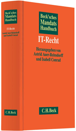 Buchcover Beck'sches Mandatshandbuch IT-Recht  | EAN 9783406611834 | ISBN 3-406-61183-4 | ISBN 978-3-406-61183-4