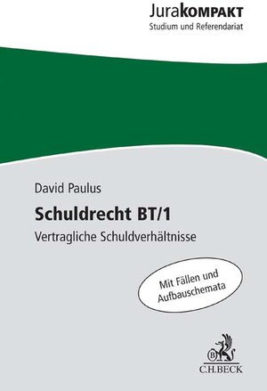 Buchcover Schuldrecht BT/1 | David Paulus | EAN 9783406614873 | ISBN 3-406-61487-6 | ISBN 978-3-406-61487-3
