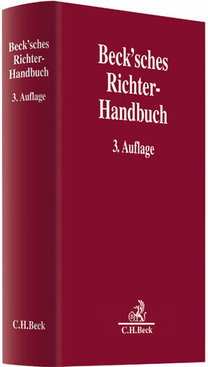 Buchcover Beck'sches Richter-Handbuch  | EAN 9783406617409 | ISBN 3-406-61740-9 | ISBN 978-3-406-61740-9