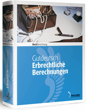 Buchcover Erbrechtliche Berechnungen | Werner Gutdeutsch | EAN 9783406619700 | ISBN 3-406-61970-3 | ISBN 978-3-406-61970-0