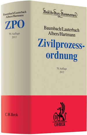 Buchcover Zivilprozessordnung | Adolf Baumbach | EAN 9783406624117 | ISBN 3-406-62411-1 | ISBN 978-3-406-62411-7