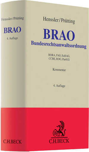 Buchcover Bundesrechtsanwaltsordnung  | EAN 9783406627798 | ISBN 3-406-62779-X | ISBN 978-3-406-62779-8