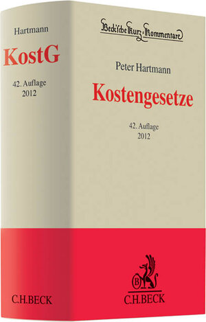 Buchcover Kostengesetze | Peter Hartmann | EAN 9783406631641 | ISBN 3-406-63164-9 | ISBN 978-3-406-63164-1