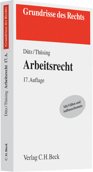Buchcover Arbeitsrecht | Wilhelm Dütz | EAN 9783406639029 | ISBN 3-406-63902-X | ISBN 978-3-406-63902-9