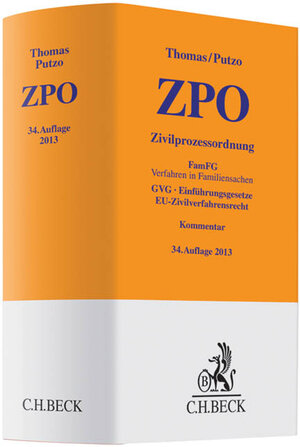 Buchcover Zivilprozessordnung  | EAN 9783406640346 | ISBN 3-406-64034-6 | ISBN 978-3-406-64034-6