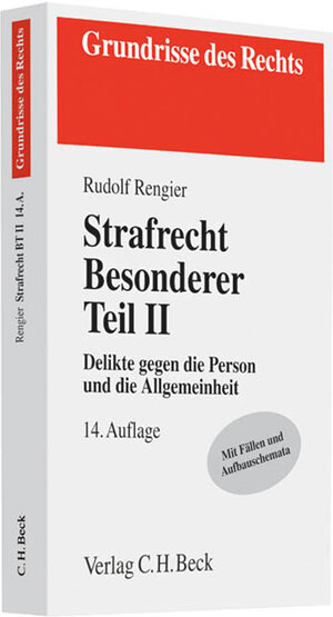 Buchcover Strafrecht Besonderer Teil II | Rudolf Rengier | EAN 9783406646508 | ISBN 3-406-64650-6 | ISBN 978-3-406-64650-8