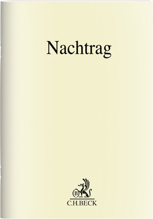 Buchcover Beck'sches Formularbuch Zwangsvollstreckung Nachtrag zur 2. Auflage  | EAN 9783406651595 | ISBN 3-406-65159-3 | ISBN 978-3-406-65159-5