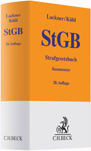 Buchcover Strafgesetzbuch | Kristian Kühl | EAN 9783406652271 | ISBN 3-406-65227-1 | ISBN 978-3-406-65227-1